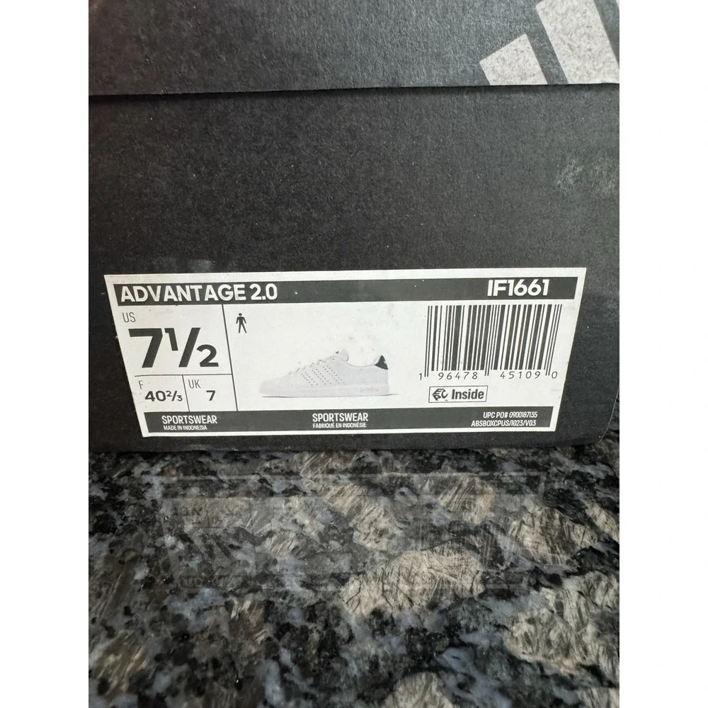 Adidas Urban Court Men's Size 7.5 Shoes White Black IF1661 Sneakers –NWB Shoes